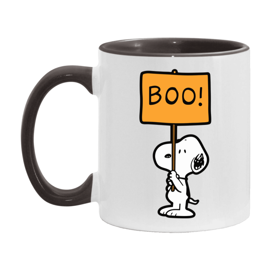 Peanuts Snoopy Halloween Mug, Snoopy Coffee Cup, Cute Halloween Coffee Mug, 11Oz Or 15Oz Ceramic
