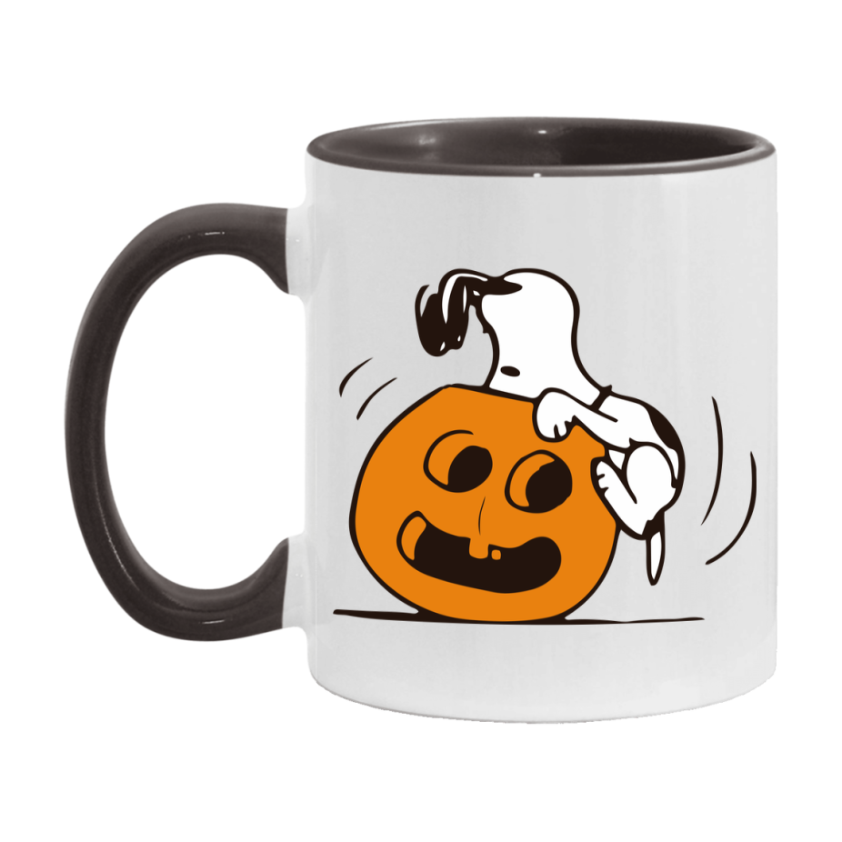 Peanuts Snoopy Halloween Mug, Snoopy Coffee Cup, Cute Halloween Coffee Mug, 11Oz Or 15Oz Ceramic