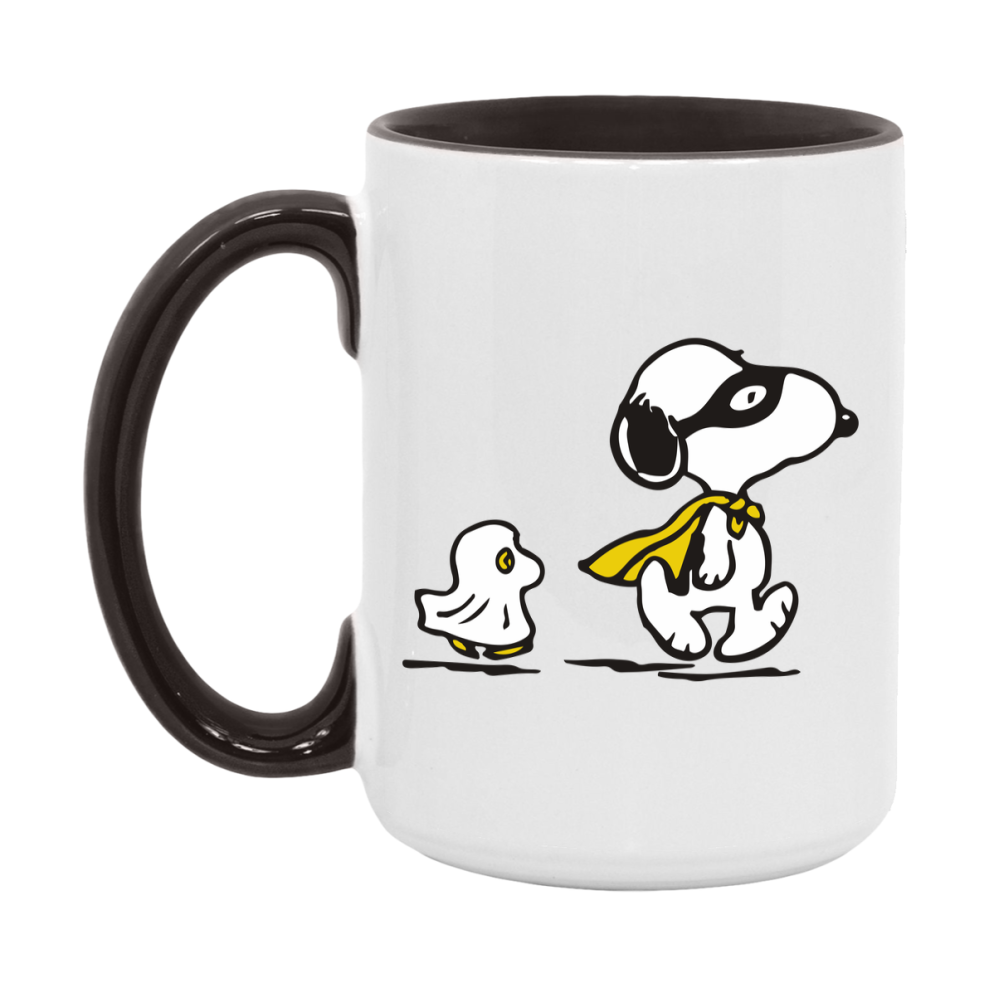 Peanuts Snoopy Halloween Mug, Snoopy Coffee Cup, Cute Halloween Coffee Mug, 11Oz Or 15Oz Ceramic