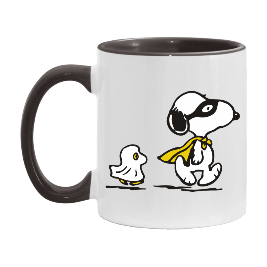 Peanuts Snoopy Halloween Mug, Snoopy Coffee Cup, Cute Halloween Coffee Mug, 11Oz Or 15Oz Ceramic