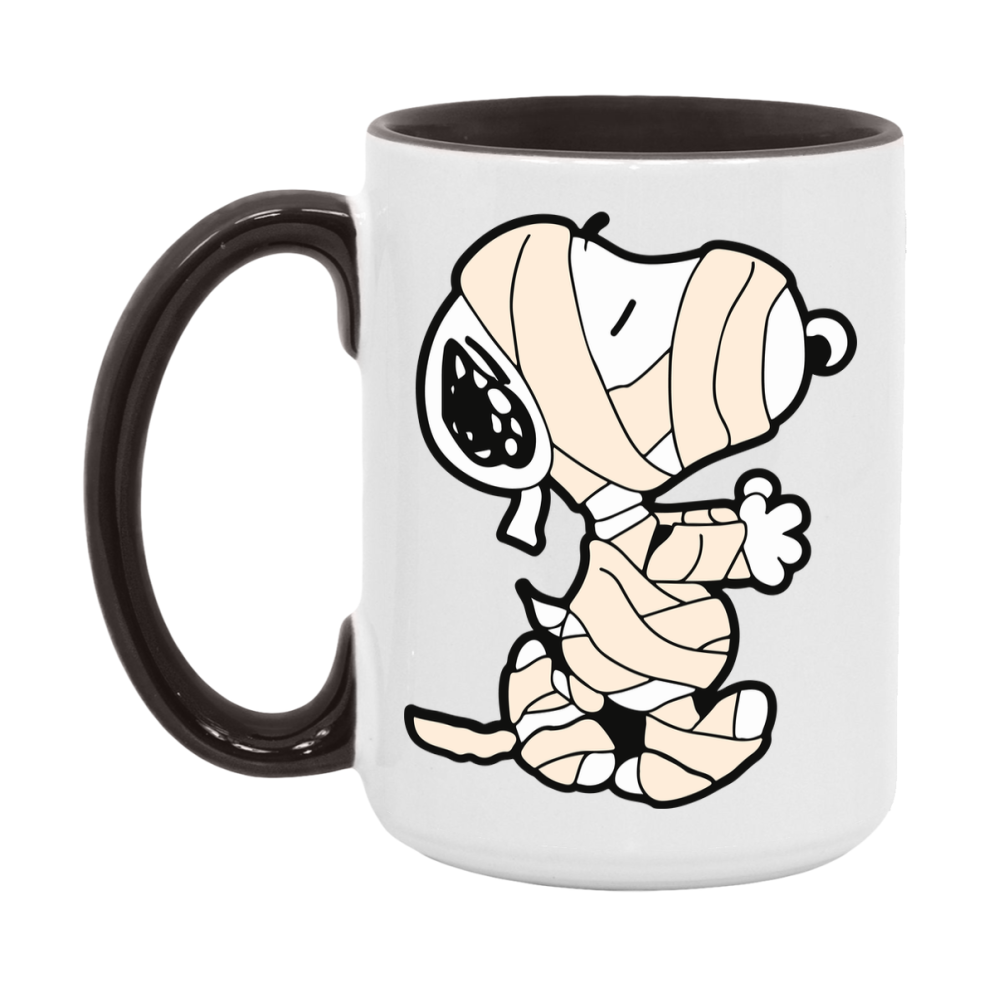 Peanuts Snoopy Halloween Mug, Snoopy Coffee Cup, Cute Halloween Coffee Mug, 11Oz Or 15Oz Ceramic