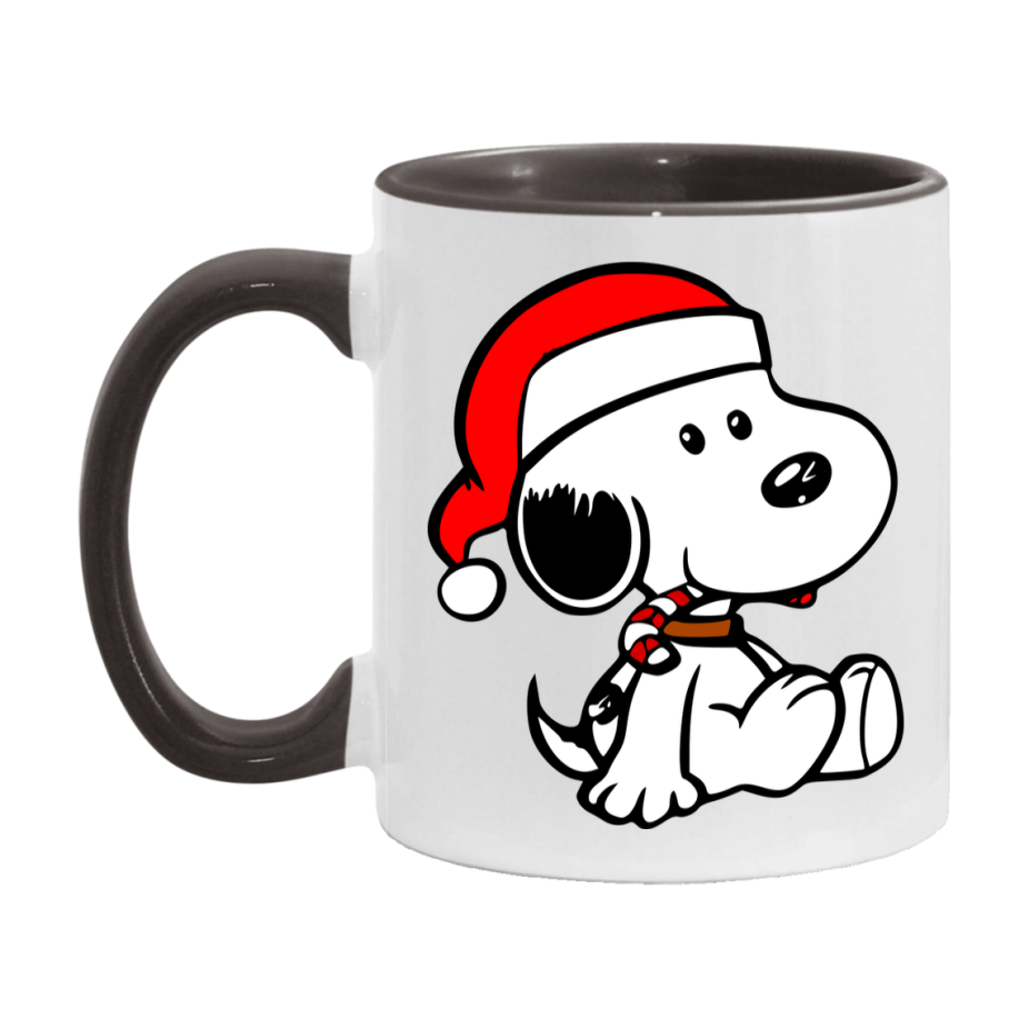 Peanuts Gang Christmas Mug, Snoopy Charlie Brown Holiday Coffee Cup, Ceramic Christmas Mug 11Oz Or 15Oz