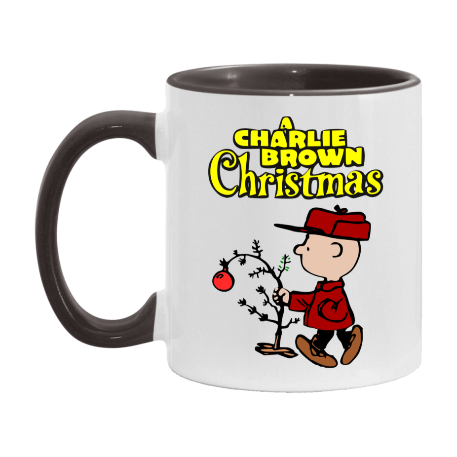 Peanuts Gang Christmas Mug, Snoopy Charlie Brown Holiday Coffee Cup, Ceramic Christmas Mug 11Oz Or 15Oz
