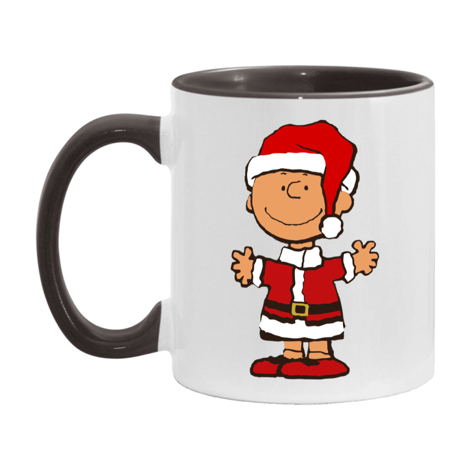 Peanuts Gang Christmas Mug, Snoopy Charlie Brown Holiday Coffee Cup, Ceramic Christmas Mug 11Oz Or 15Oz