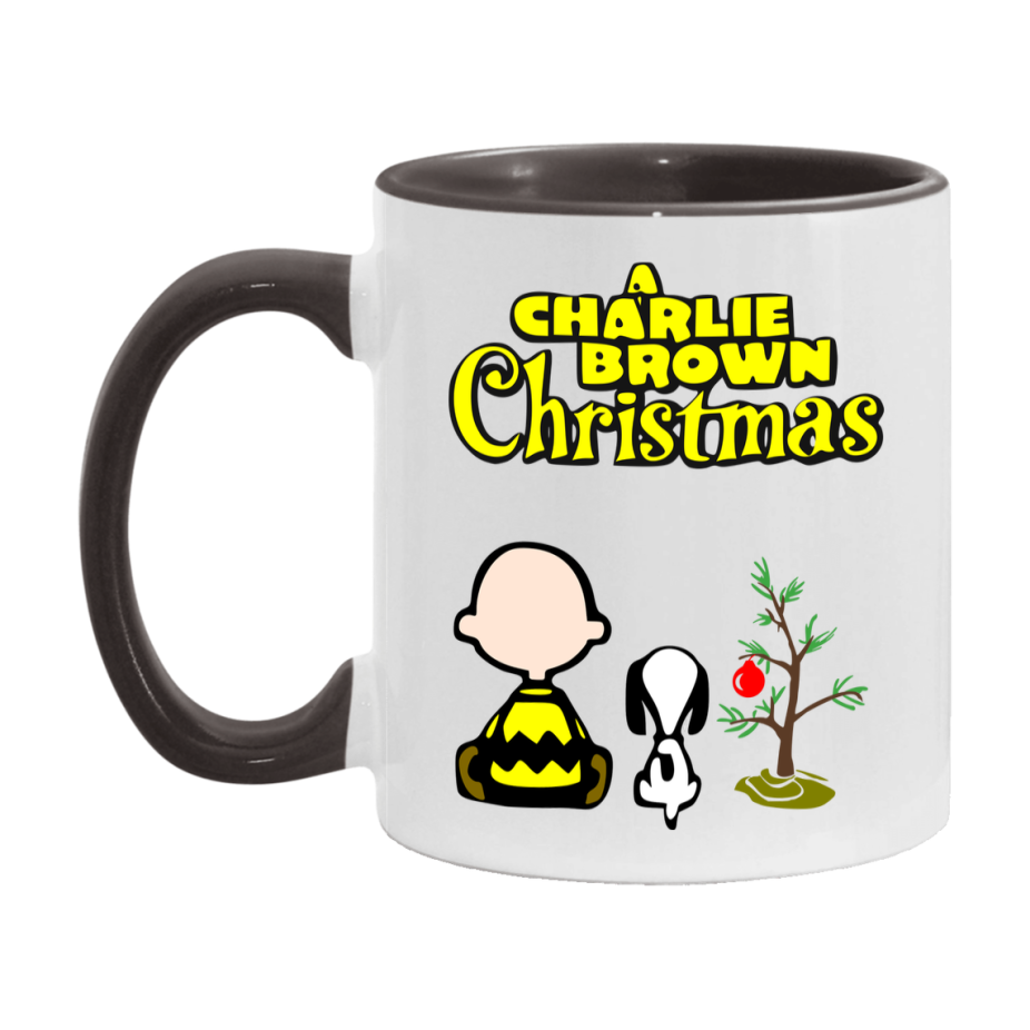 Peanuts Gang Christmas Mug, Snoopy Charlie Brown Holiday Coffee Cup, Ceramic Christmas Mug 11Oz Or 15Oz