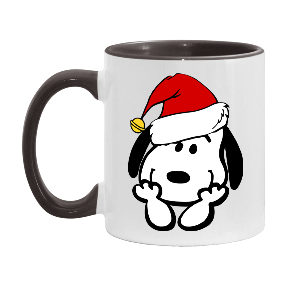 Peanuts Gang Christmas Mug, Snoopy Charlie Brown Holiday Coffee Cup, Ceramic Christmas Mug 11Oz Or 15Oz