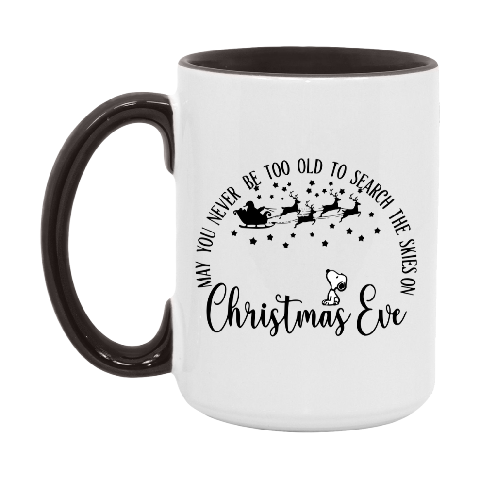 Peanuts Gang Christmas Mug, Snoopy Charlie Brown Holiday Coffee Cup, Ceramic Christmas Mug 11Oz Or 15Oz