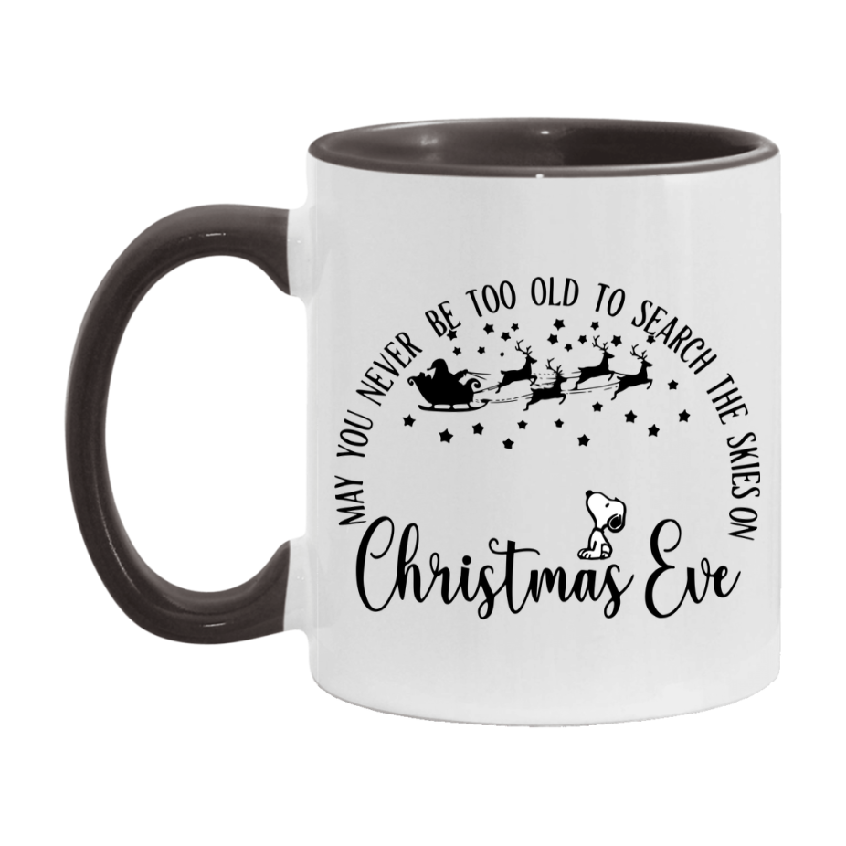 Peanuts Gang Christmas Mug, Snoopy Charlie Brown Holiday Coffee Cup, Ceramic Christmas Mug 11Oz Or 15Oz
