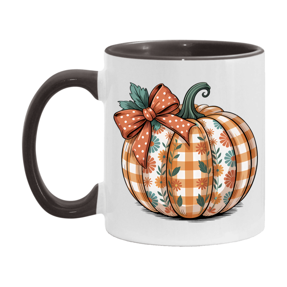 In Love With Fall Coffee Mug, Cozy Cute Autumn Coffee Cup, 11Oz Or 15Oz White Ceramic Mug