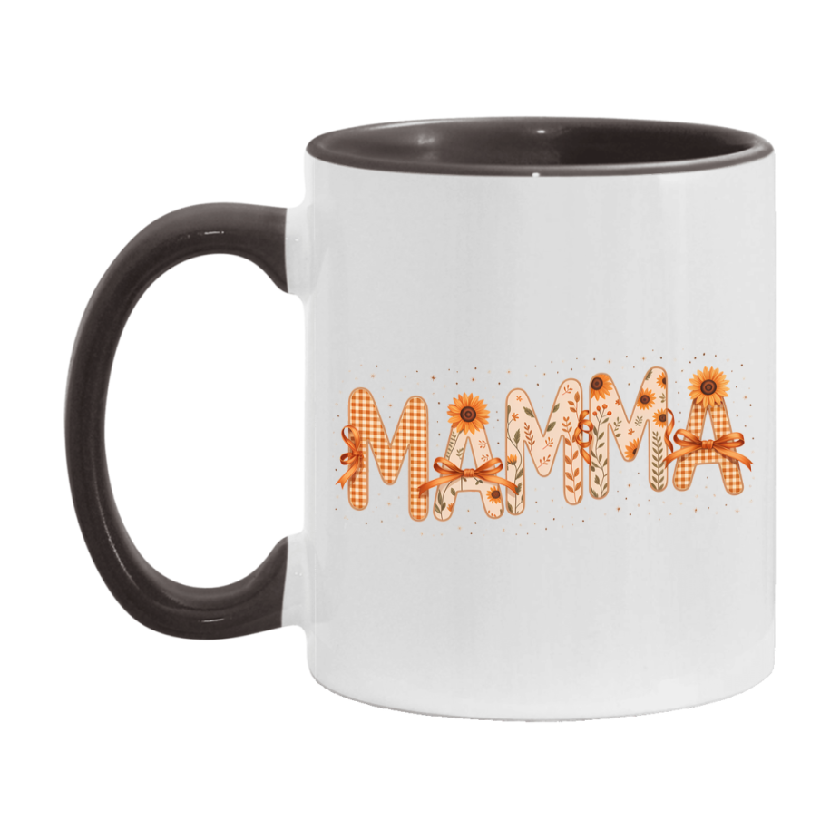 In Love With Fall Coffee Mug, Cozy Cute Autumn Coffee Cup, 11Oz Or 15Oz White Ceramic Mug