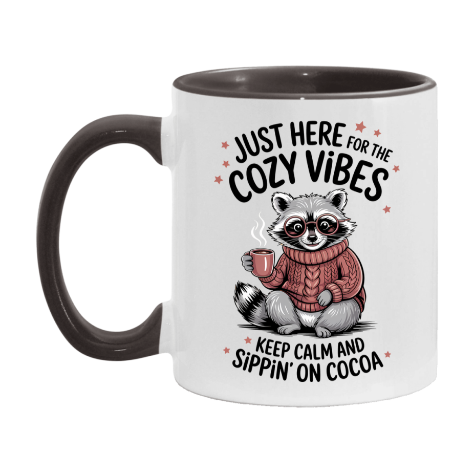 In Love With Fall Coffee Mug, Cozy Cute Autumn Coffee Cup, 11Oz Or 15Oz White Ceramic Mug