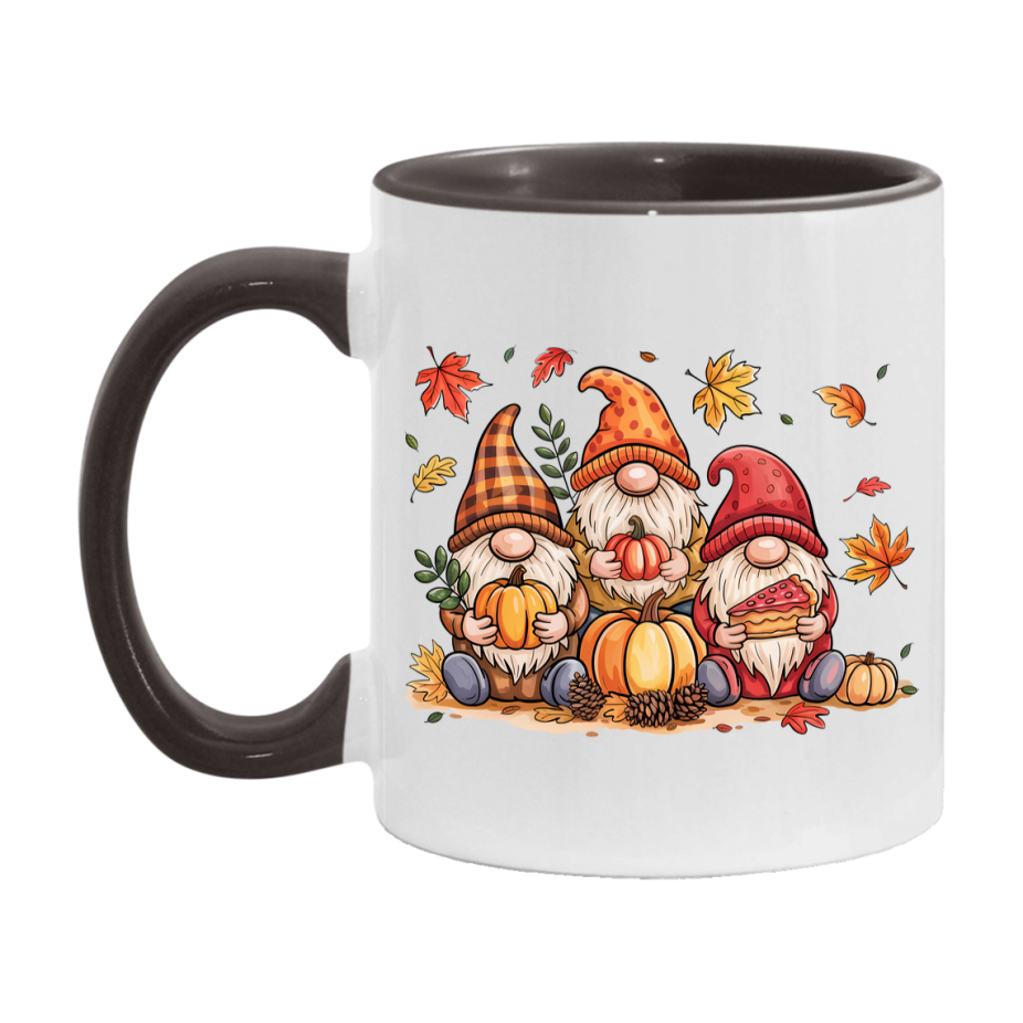 In Love With Fall Coffee Mug, Cozy Cute Autumn Coffee Cup, 11Oz Or 15Oz White Ceramic Mug