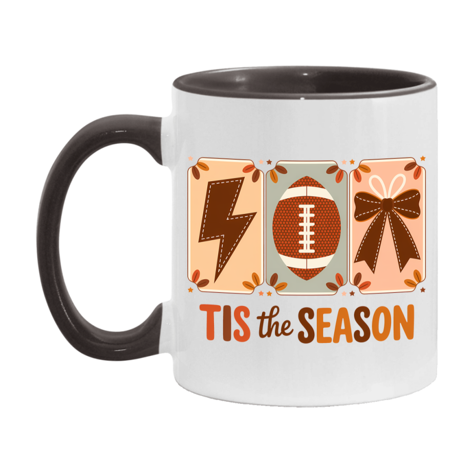 In Love With Fall Coffee Mug, Cozy Cute Autumn Coffee Cup, 11Oz Or 15Oz White Ceramic Mug