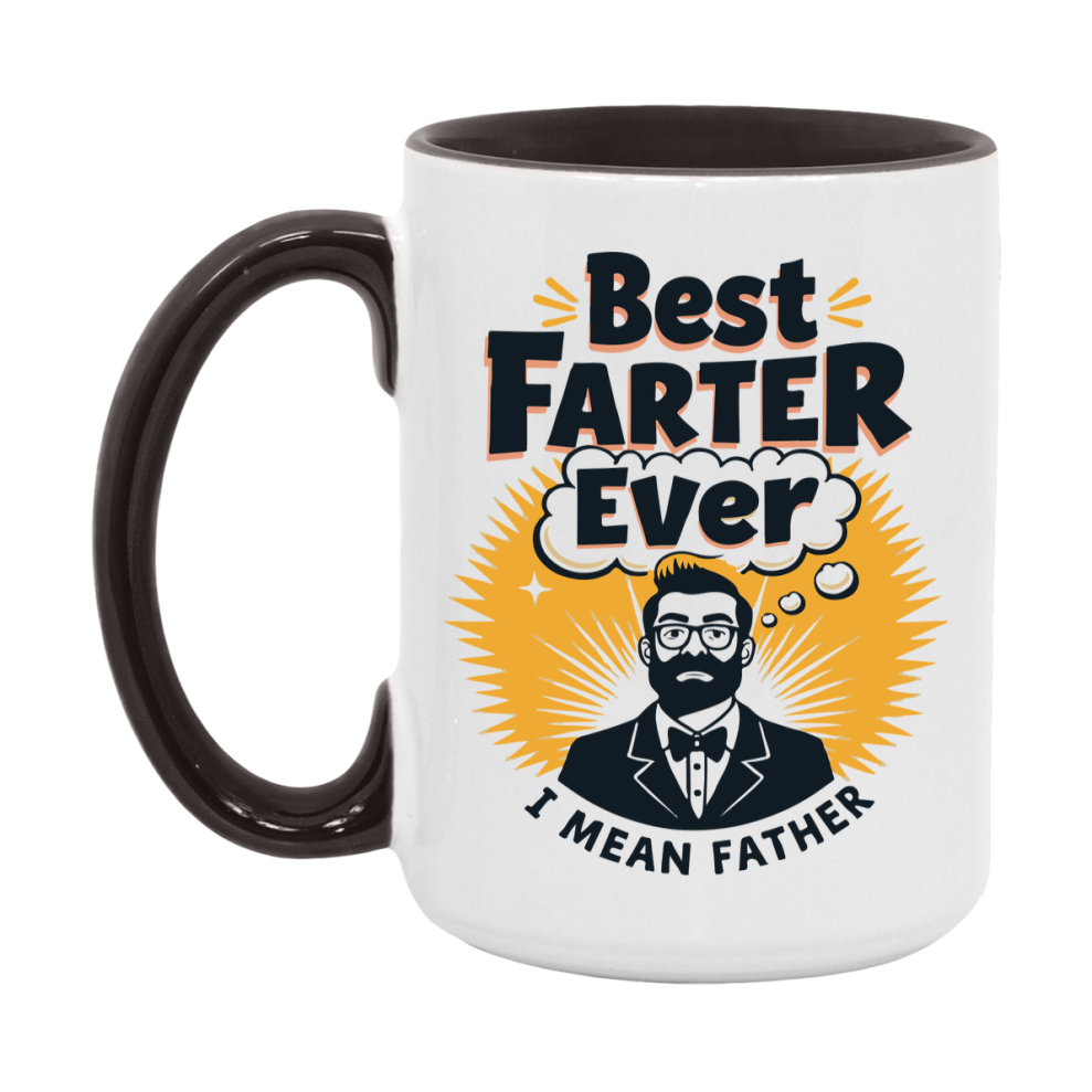 Dad Joke Coffee Mug, Funny Coffee Mug Gift For Dad, 11Oz Or 15Oz White Ceramic Cup