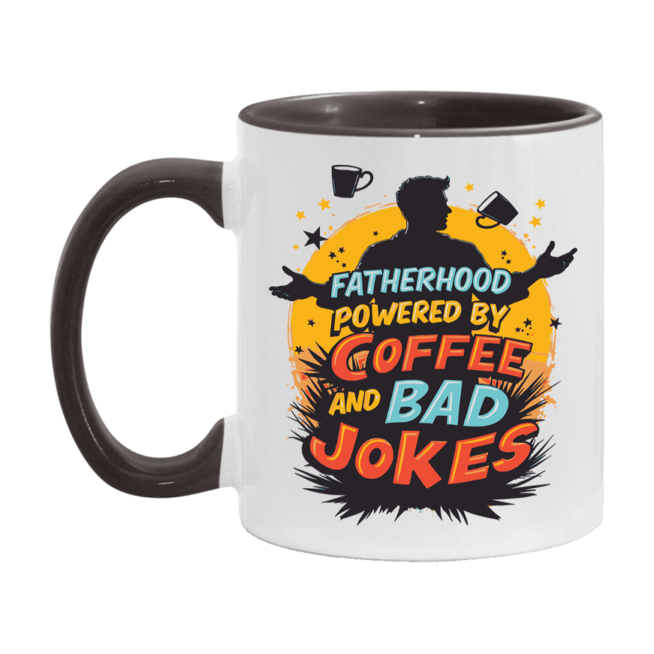 Dad Joke Coffee Mug, Funny Coffee Mug Gift For Dad, 11Oz Or 15Oz White Ceramic Cup