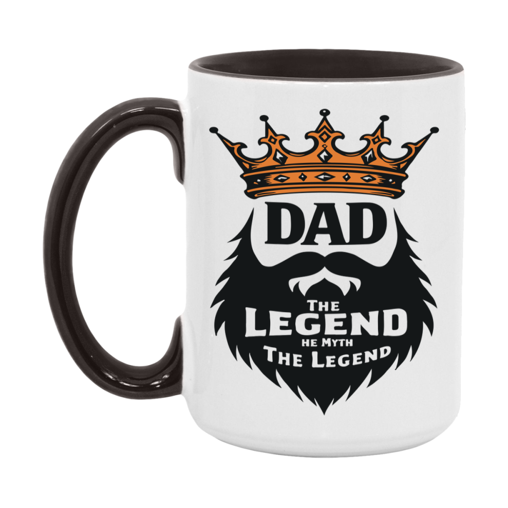 Dad Joke Coffee Mug, Funny Coffee Mug Gift For Dad, 11Oz Or 15Oz White Ceramic Cup