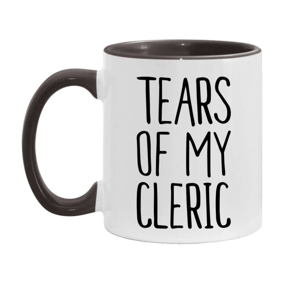 Dnd Dragon Masters Mug, Tears Of My Cleric Coffee Mug, Rpg Gift