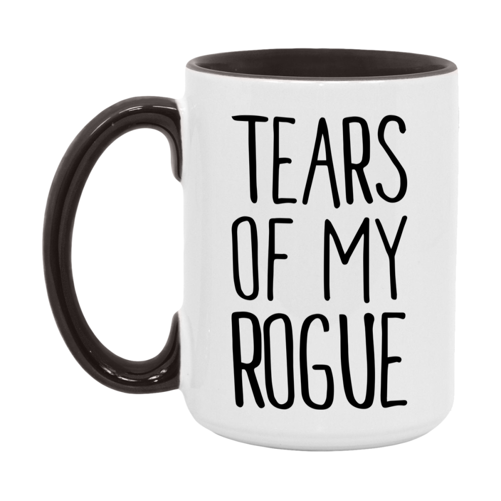 Dnd Dragon Masters Mug, Tears Of My Rogue Coffee Mug, Rpg Gift