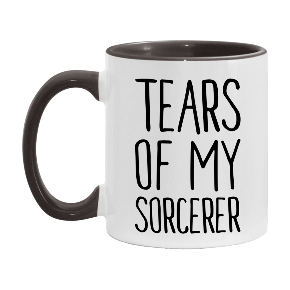 Dnd Dragon Masters Mug, Tears Of My Sorcerer Coffee Mug, Rpg Gift