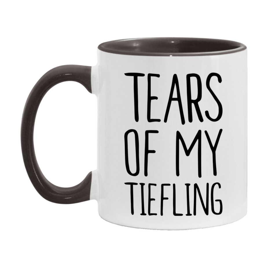 Dnd Dragon Masters Mug, Tears Of My Tiefling Coffee Mug, Rpg Gift