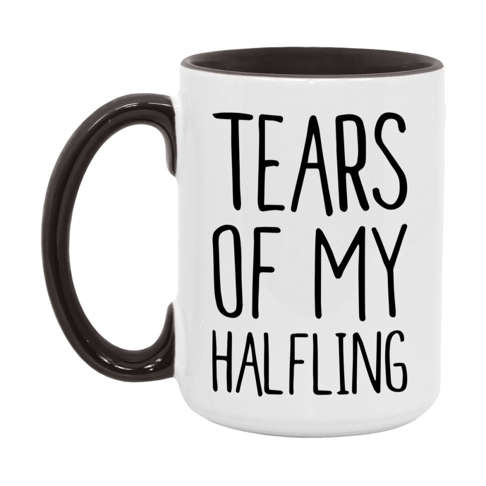 Dnd Dragon Masters Mug, Tears Of My Halfling Coffee Mug, Rpg Gift
