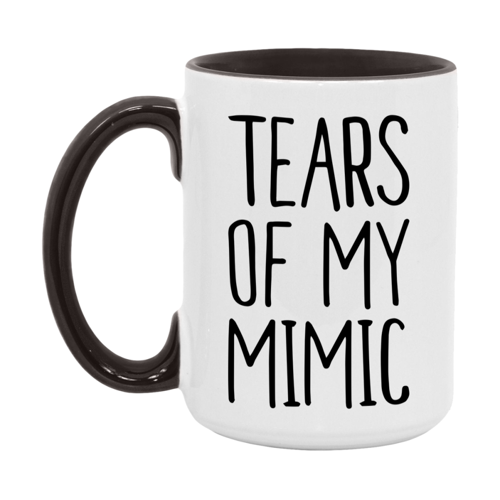 Dnd Dragon Masters Mug, Tears Of My Mimic Coffee Mug, Rpg Gift