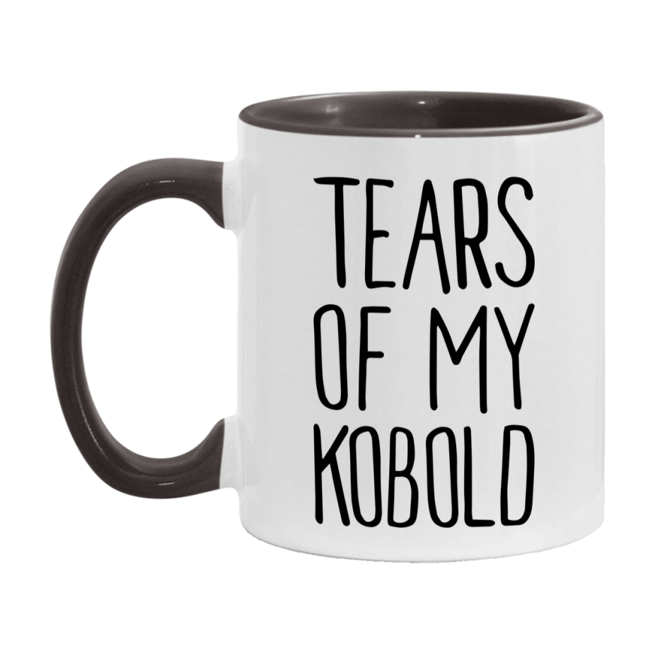 Dnd Dragon Masters Mug, Tears Of My Kobold Coffee Mug, Rpg Gift