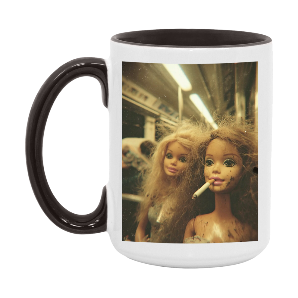 Disgusted Doll Face Mug, Funny Doll Face Meme Coffee Cup