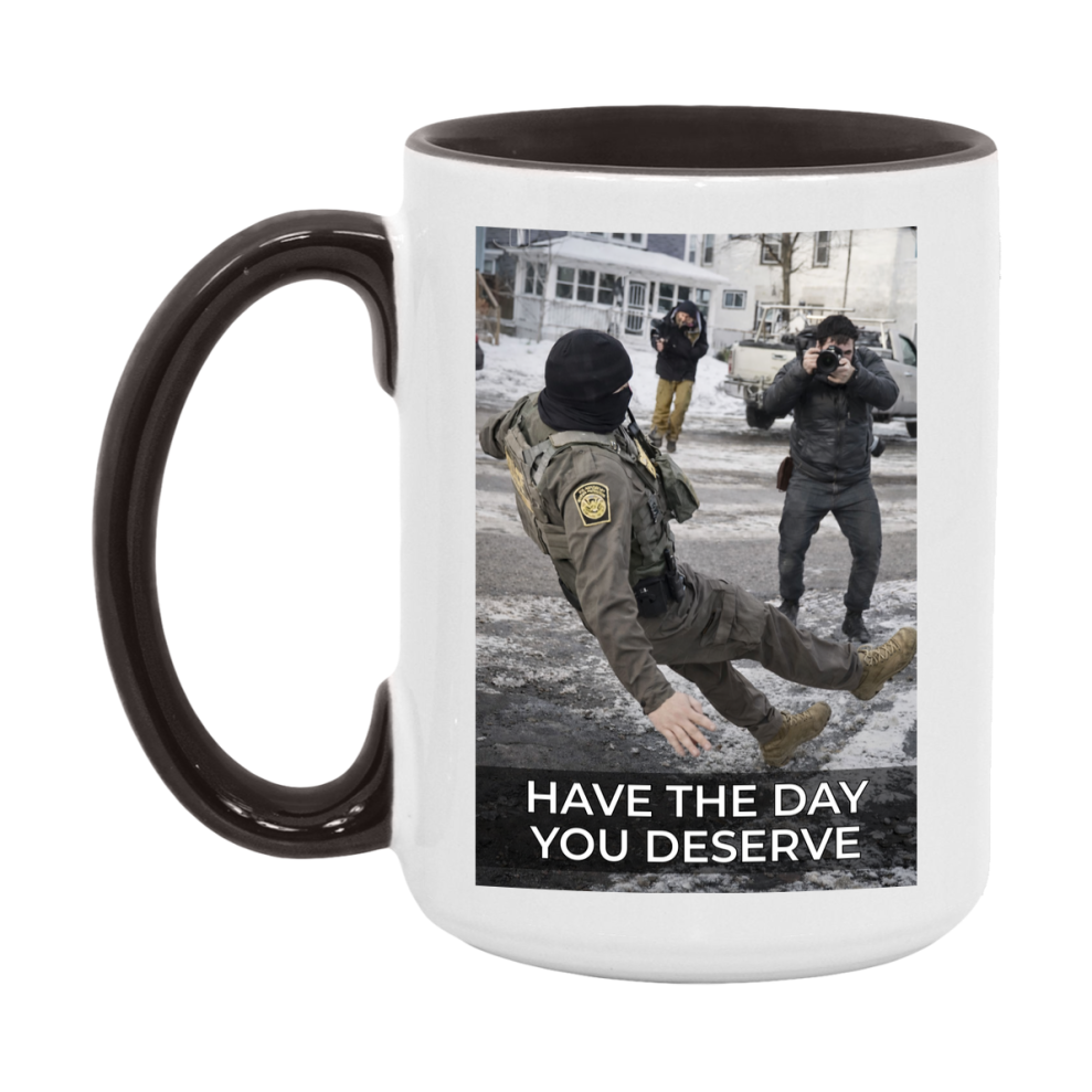 Viral Anti Ice Meme Mug, Pro Immigration Social Justice Coffee Mug