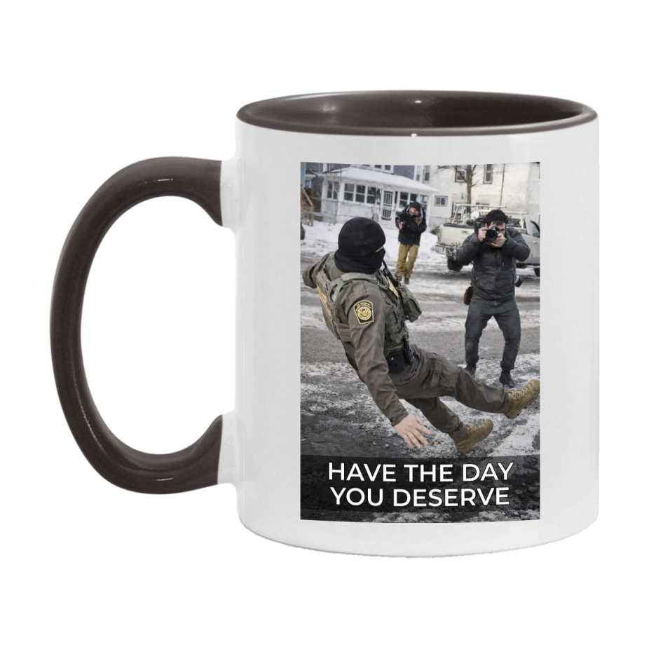 Viral Anti Ice Meme Mug, Pro Immigration Social Justice Coffee Mug