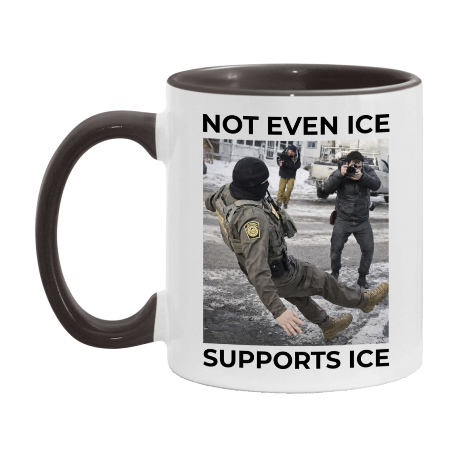 Viral Anti Ice Meme Mug, Pro Immigration Social Justice Coffee Mug