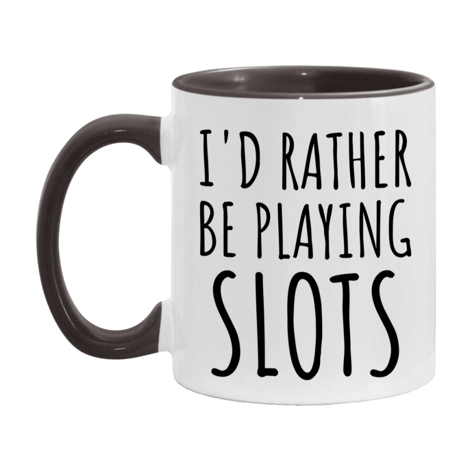 Casino Mug For Slots Players, Funny Slots Coffee Mug, 11Oz Or 15Oz Novelty Mug