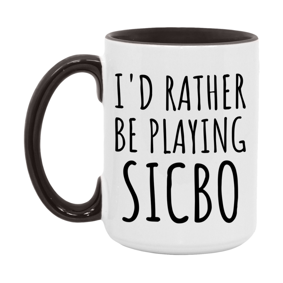 Casino Mug For Sicbo Players, Funny Sicbo Coffee Mug, 11Oz Or 15Oz Novelty Mug