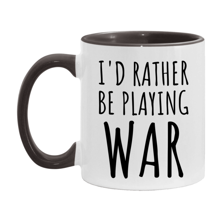 Casino Mug For War Players, Funny War Coffee Mug, 11Oz Or 15Oz Novelty Mug