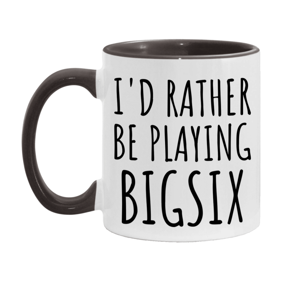 Casino Mug For Bigsix Players, Funny Bigsix Coffee Mug, 11Oz Or 15Oz Novelty Mug