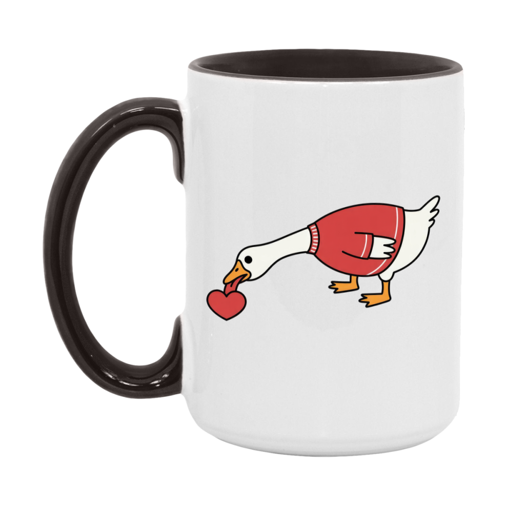 Silly Goose Mug, Silly Goose Valentine Mug, 11Oz Or 15Oz Ceramic Coffee Mug