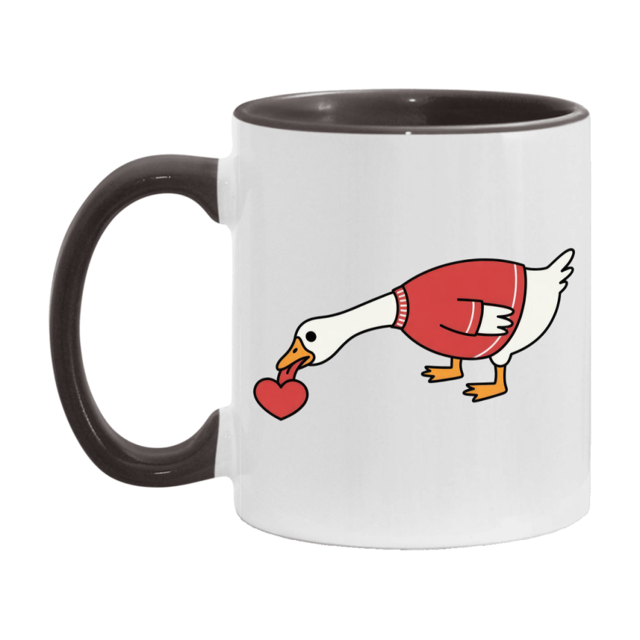 Silly Goose Mug, Silly Goose Valentine Mug, 11Oz Or 15Oz Ceramic Coffee Mug