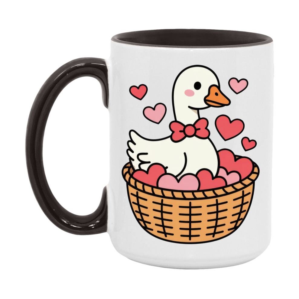 Silly Goose Mug, Silly Goose Valentine Mug, 11Oz Or 15Oz Ceramic Coffee Mug