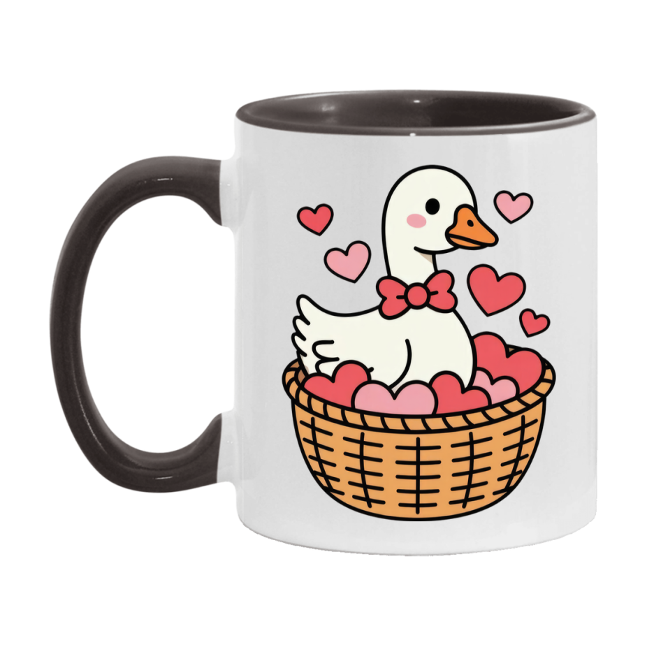 Silly Goose Mug, Silly Goose Valentine Mug, 11Oz Or 15Oz Ceramic Coffee Mug