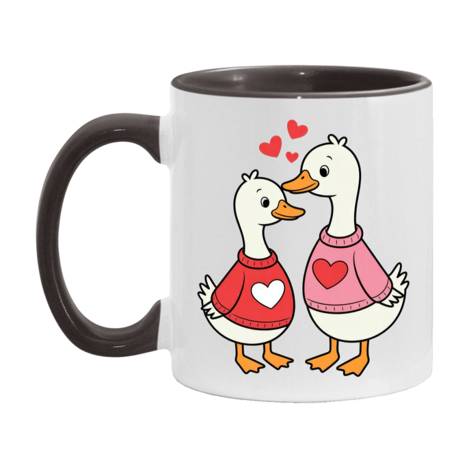 Silly Goose Mug, Silly Goose Valentine Mug, 11Oz Or 15Oz Ceramic Coffee Mug