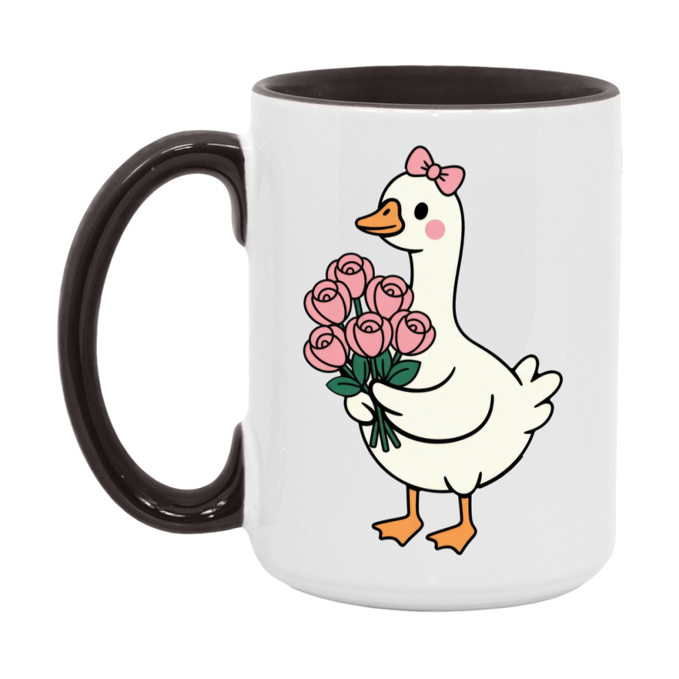 Silly Goose Mug, Silly Goose Valentine Mug, 11Oz Or 15Oz Ceramic Coffee Mug