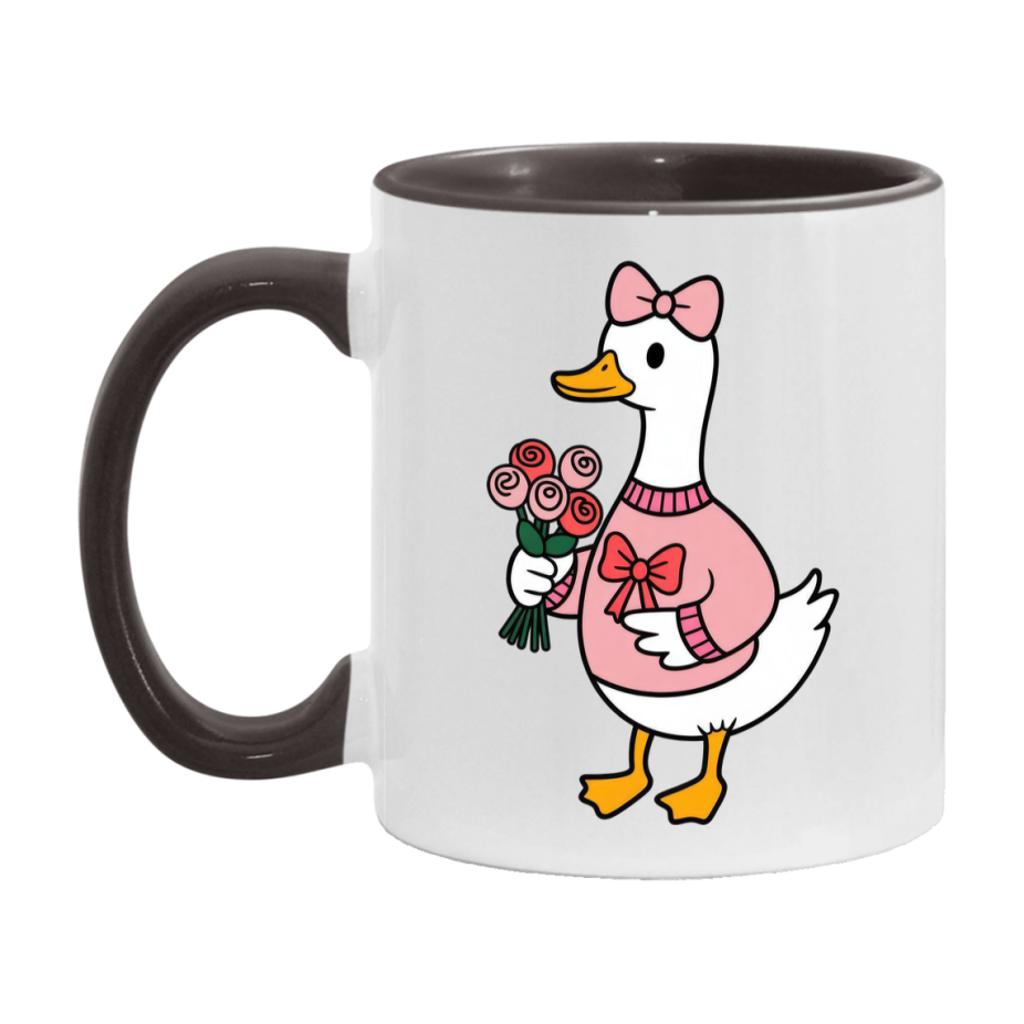 Silly Goose Mug, Silly Goose Valentine Mug, 11Oz Or 15Oz Ceramic Coffee Mug