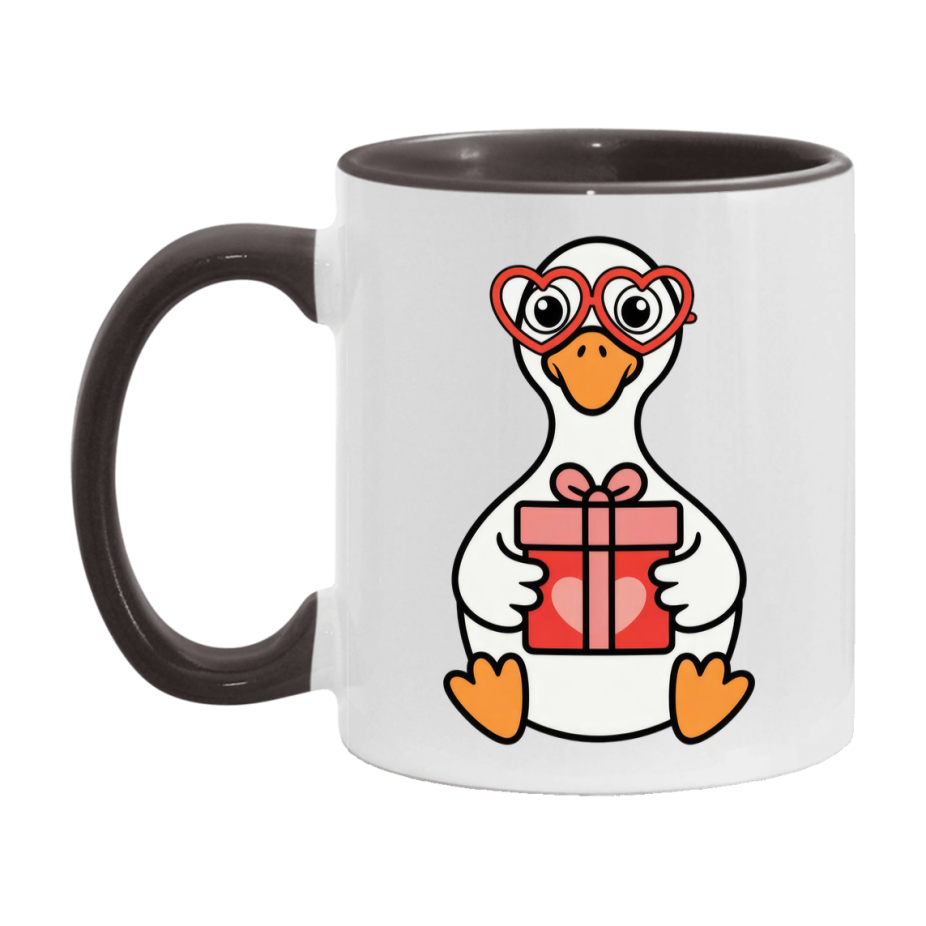 Silly Goose Mug, Silly Goose Valentine Mug, 11Oz Or 15Oz Ceramic Coffee Mug