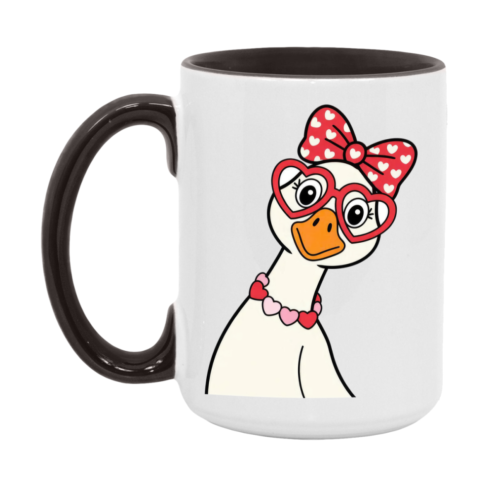 Silly Goose Mug, Silly Goose Valentine Mug, 11Oz Or 15Oz Ceramic Coffee Mug