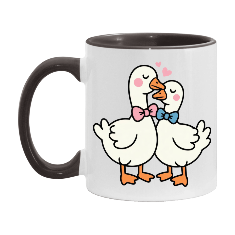 Silly Goose Mug, Silly Goose Valentine Mug, 11Oz Or 15Oz Ceramic Coffee Mug
