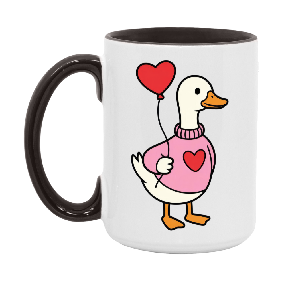 Silly Goose Mug, Silly Goose Valentine Mug, 11Oz Or 15Oz Ceramic Coffee Mug