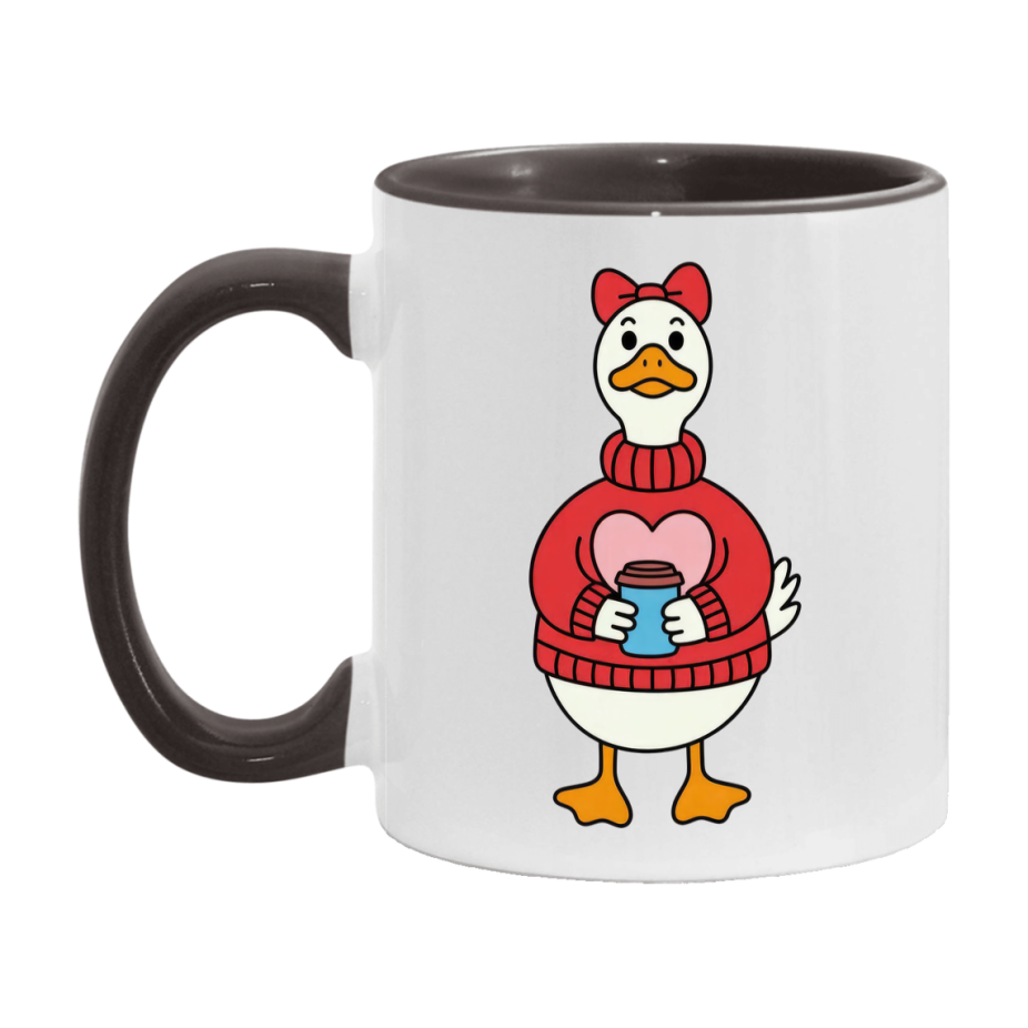Silly Goose Mug, Silly Goose Valentine Mug, 11Oz Or 15Oz Ceramic Coffee Mug