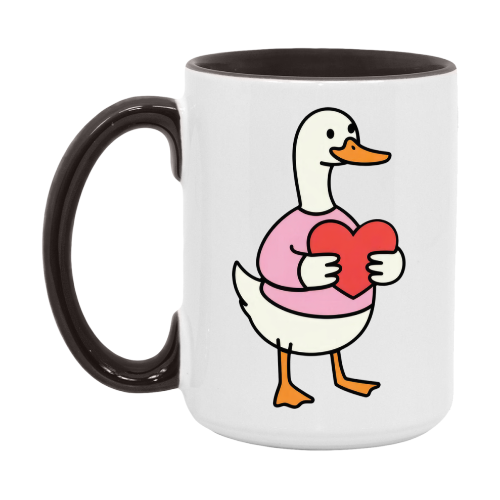 Silly Goose Mug, Silly Goose Valentine Mug, 11Oz Or 15Oz Ceramic Coffee Mug