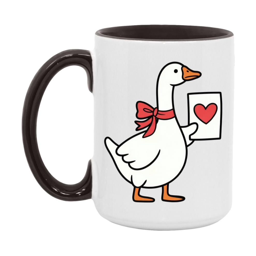 Silly Goose Mug, Silly Goose Valentine Mug, 11Oz Or 15Oz Ceramic Coffee Mug
