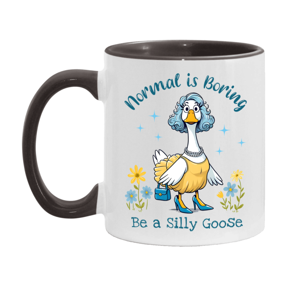 Silly Goose Mug, Funny Goose Coffee Mug, 11Oz Or 15Oz Ceramic Cup